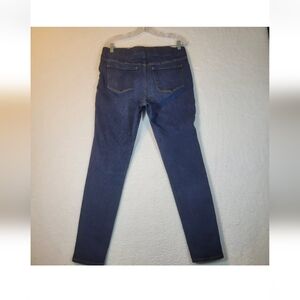 Old Navy Womens Size 14 Regular Rockstar Mid Rise Pull On Skinny Blue Jeans